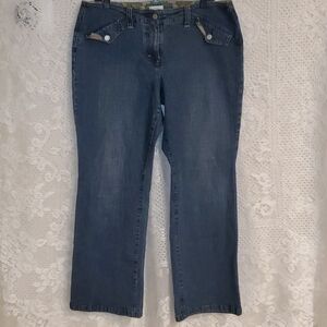 Ann Taylor Loft boot cut early Y2K 2000's jean sz 14 sailor jeans